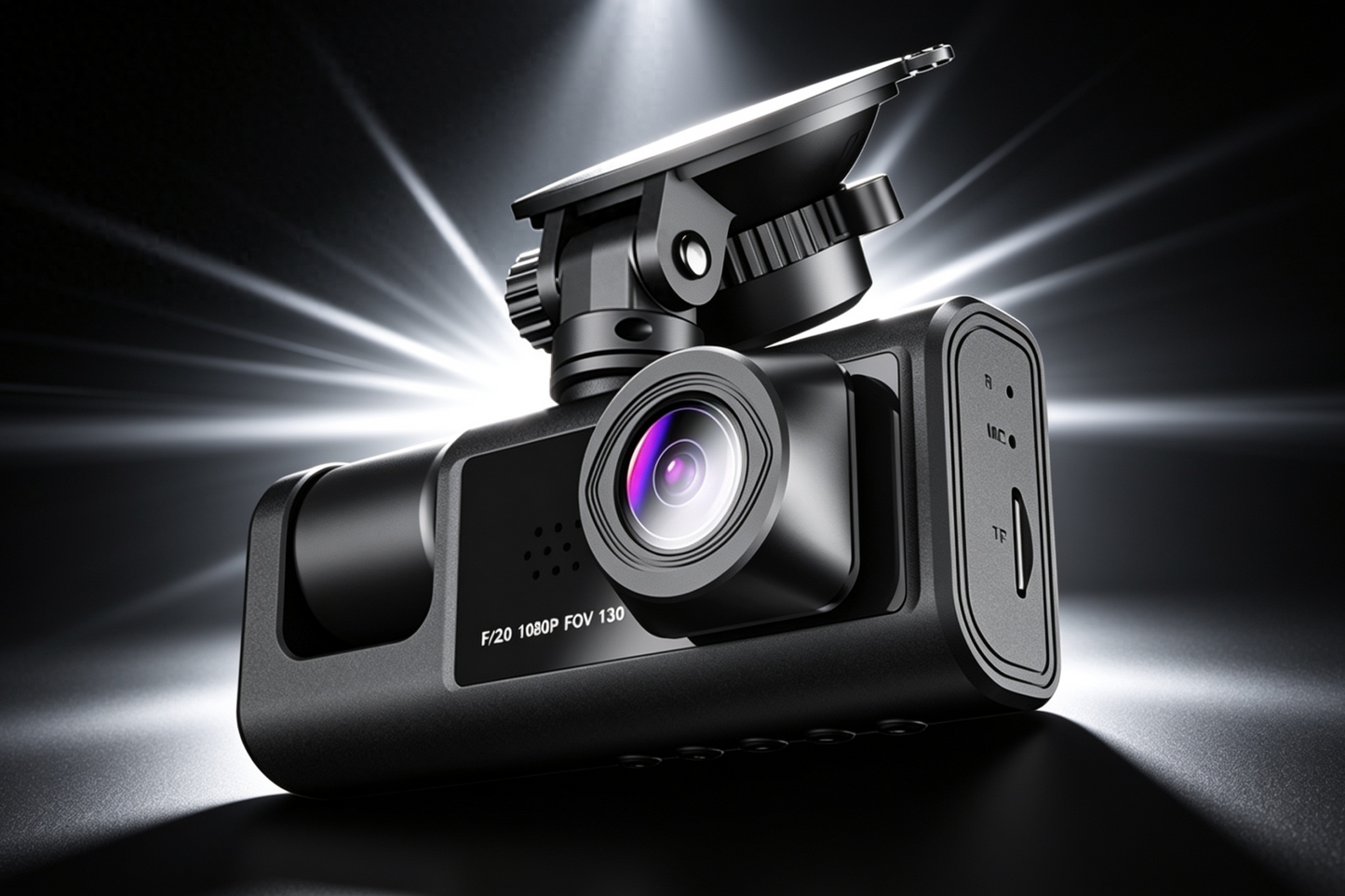 Camera Auto Dashcam Full HD 1080P Wide 130