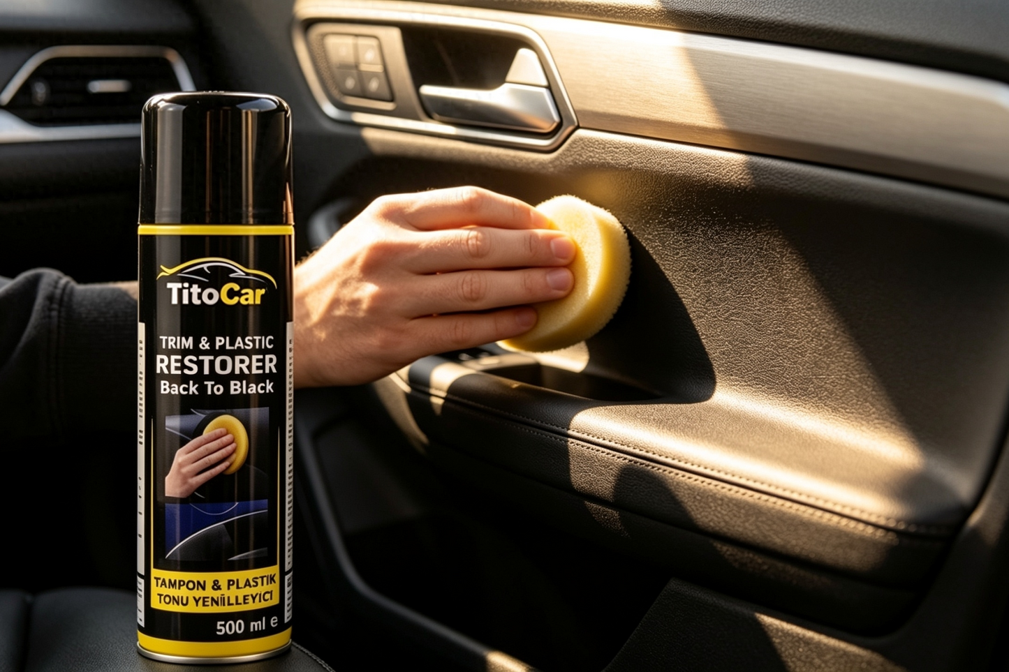 PlasticShine – Spray curățare și strălucire plastic